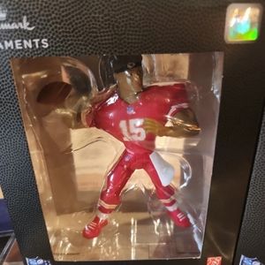 PATRICK MAHOMES KC CHIEFS TREE ORNAMENT